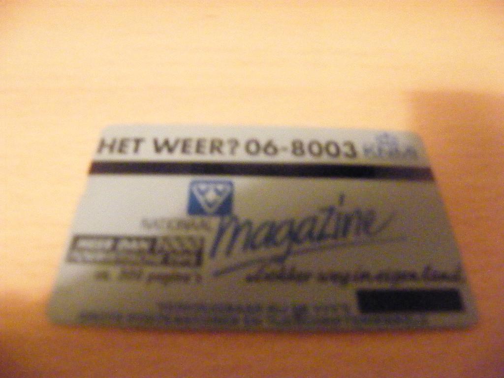 telefoonkaarten, Ophalen of Verzenden, Nederland