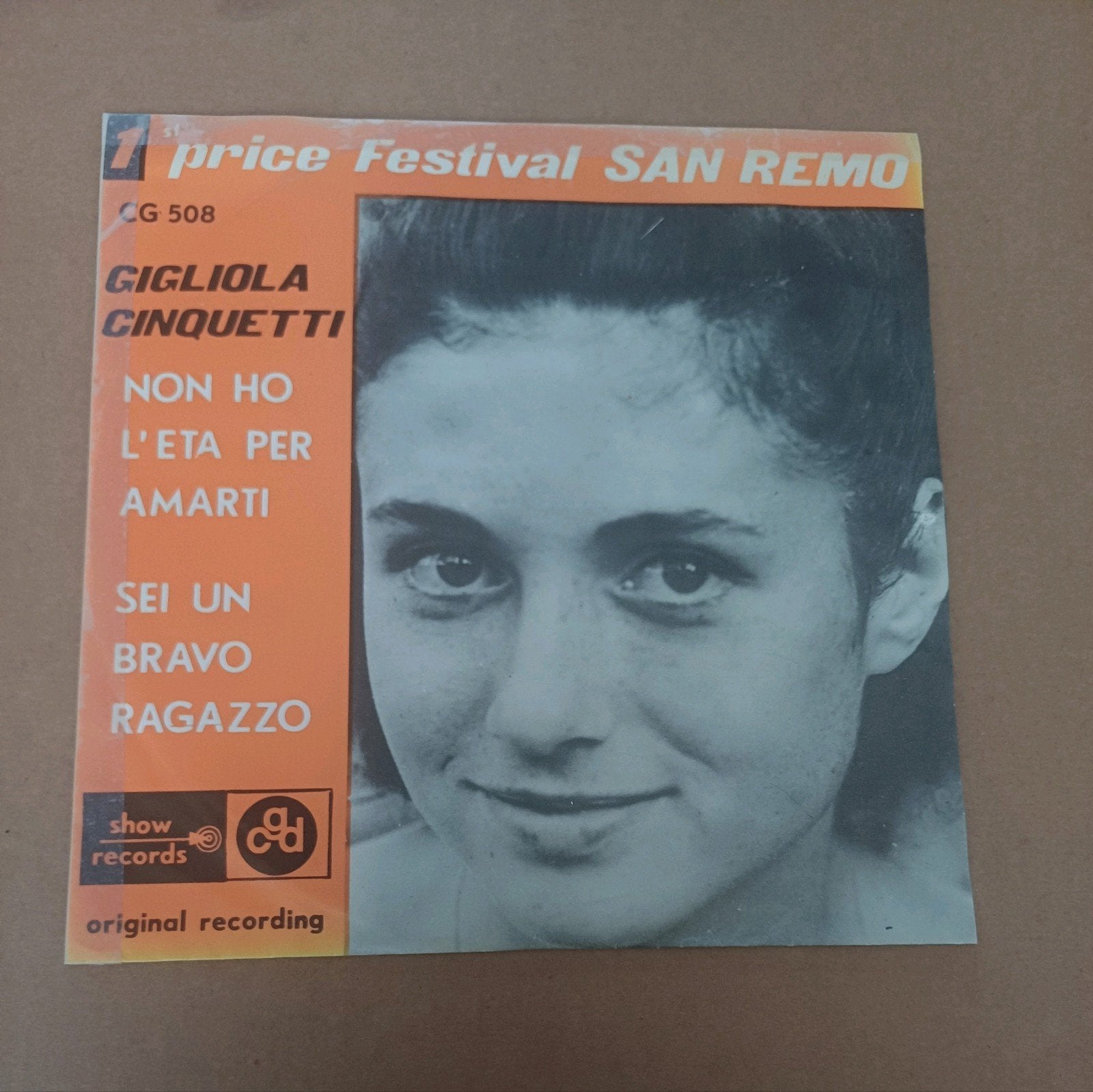 Gigliola Cinquetti - Non Ho L'eta Per Amarti, Gebruikt, 7 inch, Ophalen of Verzenden, Pop