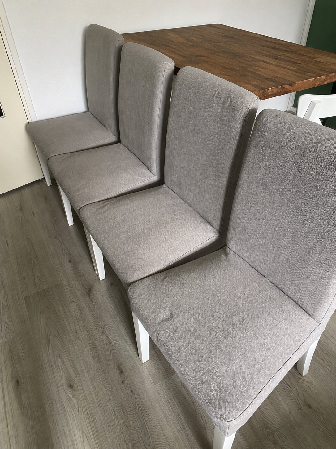 Eetkamer stoelen, Huis en Inrichting, Banken | Sofa's en Chaises Longues, Gebruikt, Eenpersoons, Minder dan 150 cm, Stof, Ophalen
