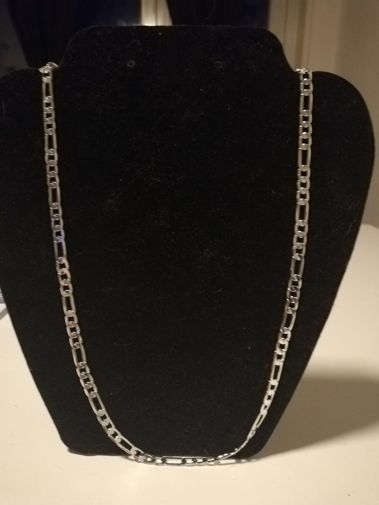 925 zilveren ketting 60 cm lang 5 mm breed, Ophalen of Verzenden