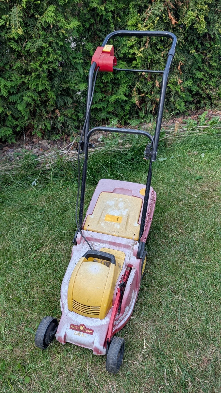 Gratis werkende elektrische grasmaaier - Wolf Garten, Tuin en Terras, Grasmaaiers, Ophalen, Gebruikt