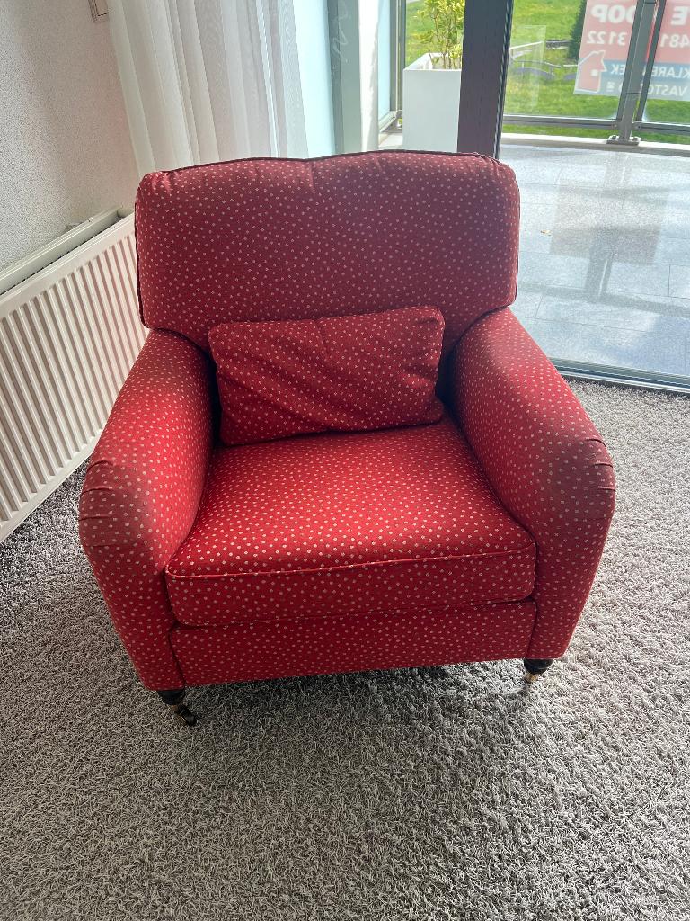 fauteuil, Ophalen, Gebruikt, 75 tot 100 cm, Stof