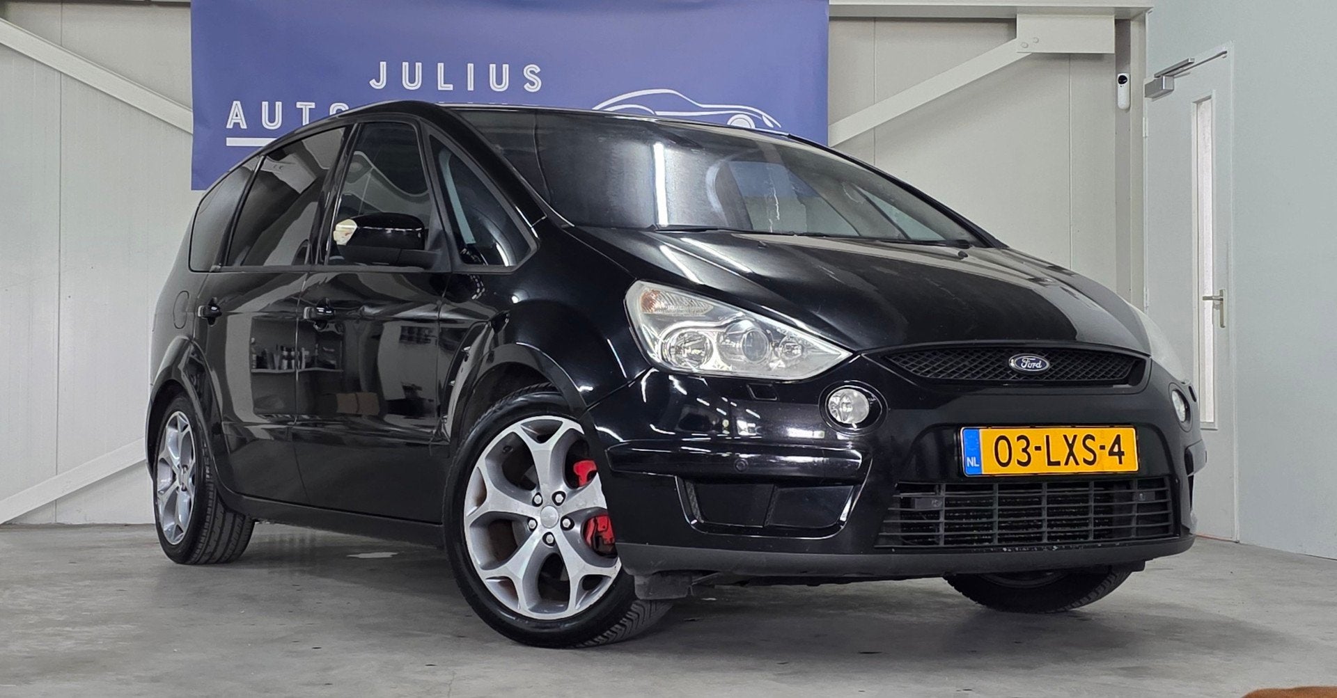 Ford S-Max 2.5T 7P Pano Trekhaak Xenon Clima 5Cilinder Garan, Auto's, Ford, Voorwielaandrijving, Gebruikt, 11 km/l, Bedrijf