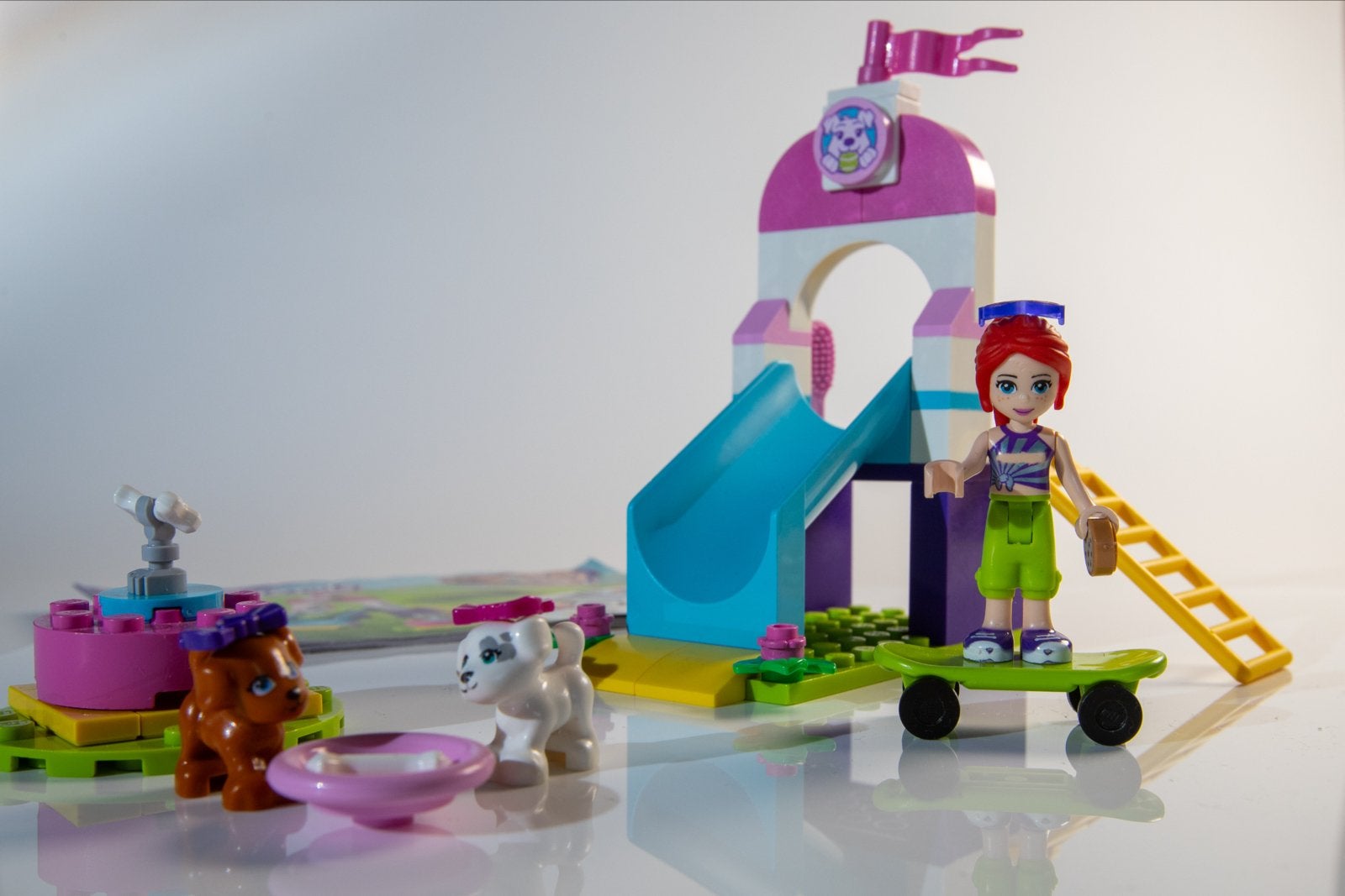 Lego Friends 41396 Puppy Speeltuin - Zo goed als nieuw, Kinderen en Baby's, Speelgoed | Duplo en Lego, Gebruikt, Lego, Friends