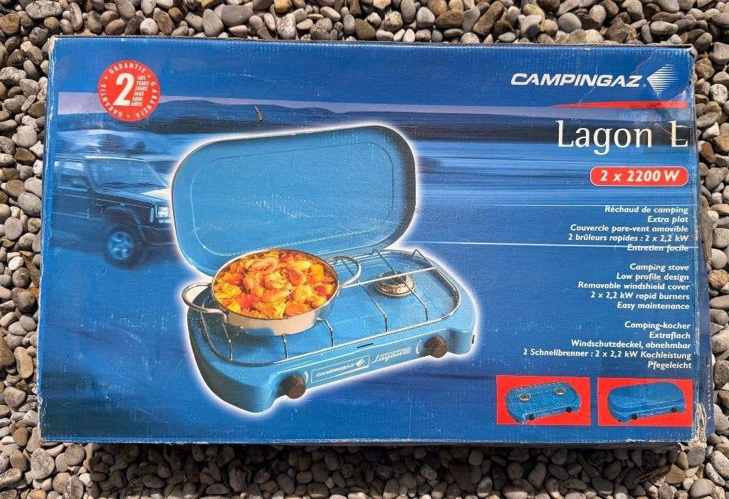 Camping Gas Lagon L Kooktoestel  incl. Gasfles 904, Ophalen, Zo goed als nieuw