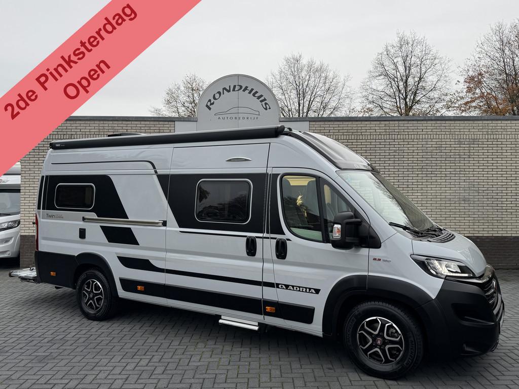 Adria Twin Supreme 640 SLB 160 pk AUTOMAAT 9-Traps Euro6 Fia, Buscamper of Camperbus, Ringverwarming, Tot en met 2, 6 tot 7 meter