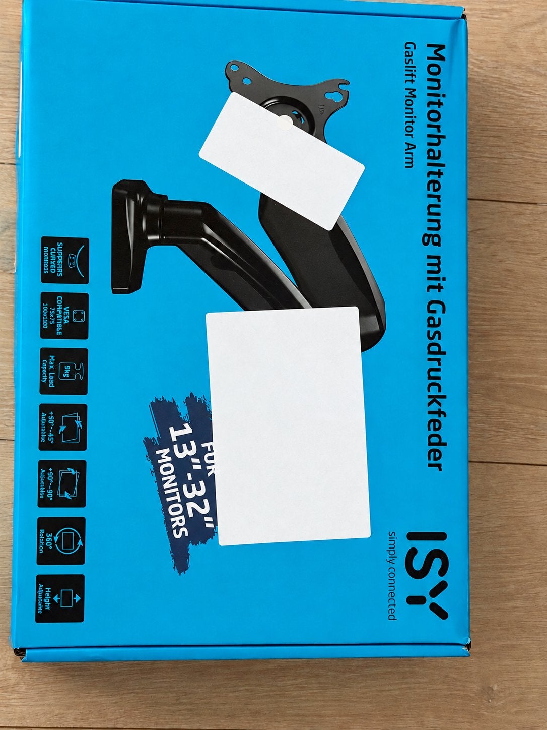 ISY IMA-2000 Monitorarm, Computers en Software, Ophalen, Nieuw, Overige typen, Onbekend