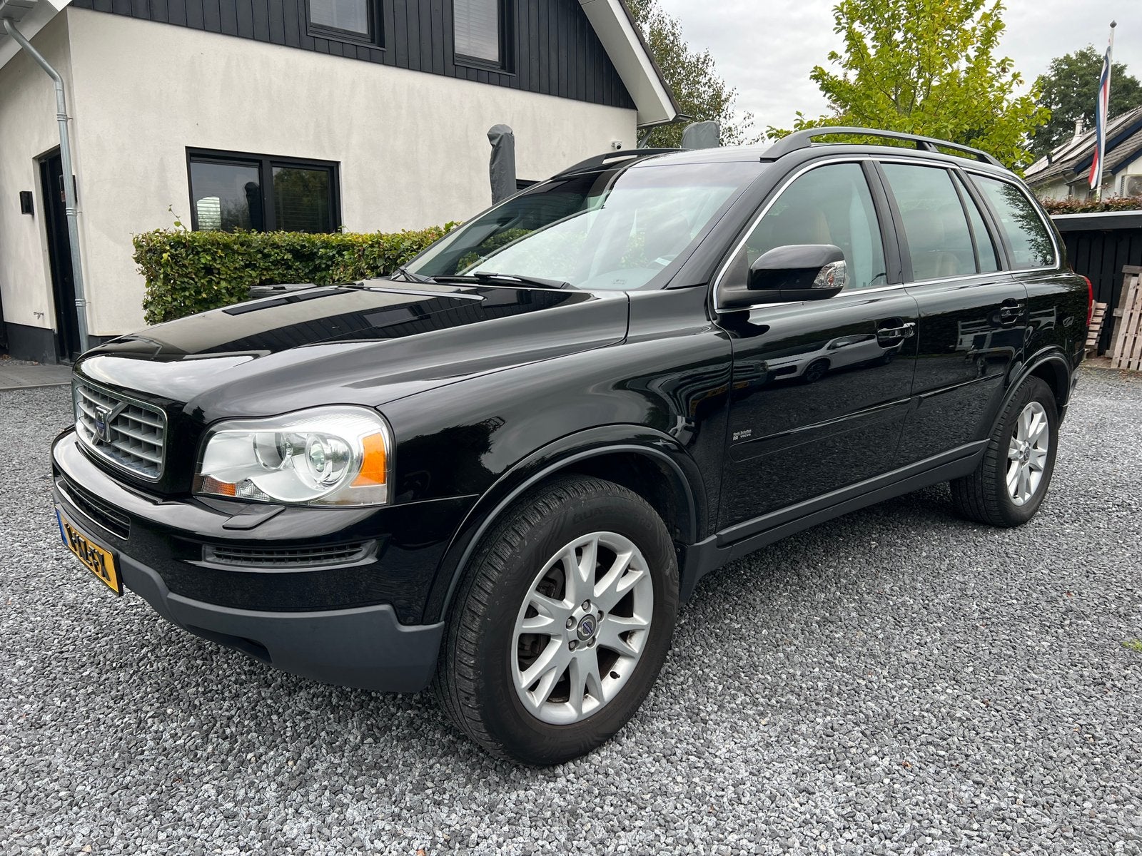 Volvo XC90 Inscription 3.2 AWD Geartronic 7-SEAT | NW APK, Auto's, 238 pk, 7 stoelen, Zwart, Bruin