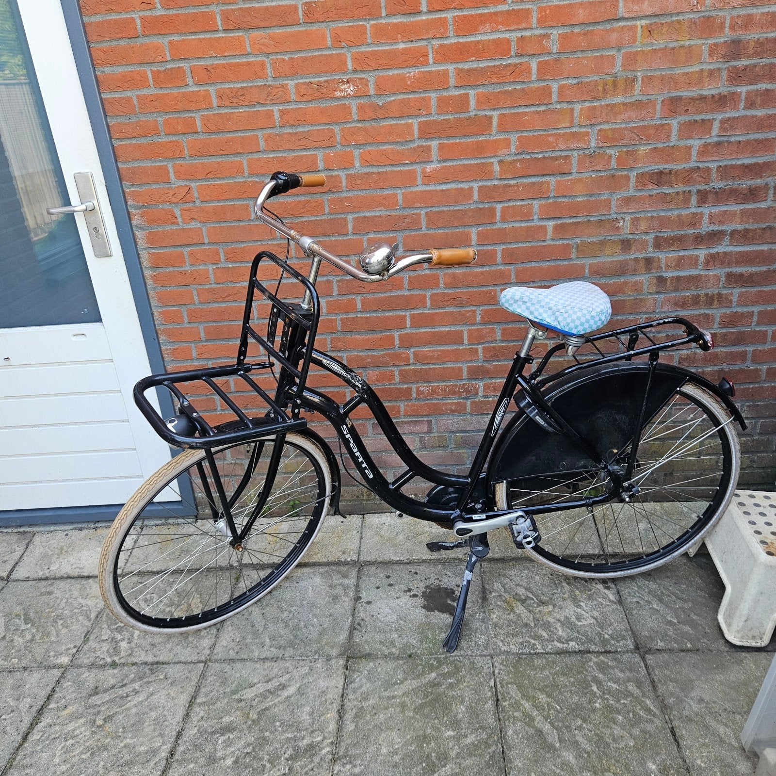 Sparta Transportfiets - Zwart, Ophalen, Terugtraprem, Sparta, Gebruikt