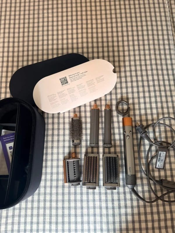 Dyson airwrap complete long nieuw, Verzenden, Nieuw, Föhn of Haardroger