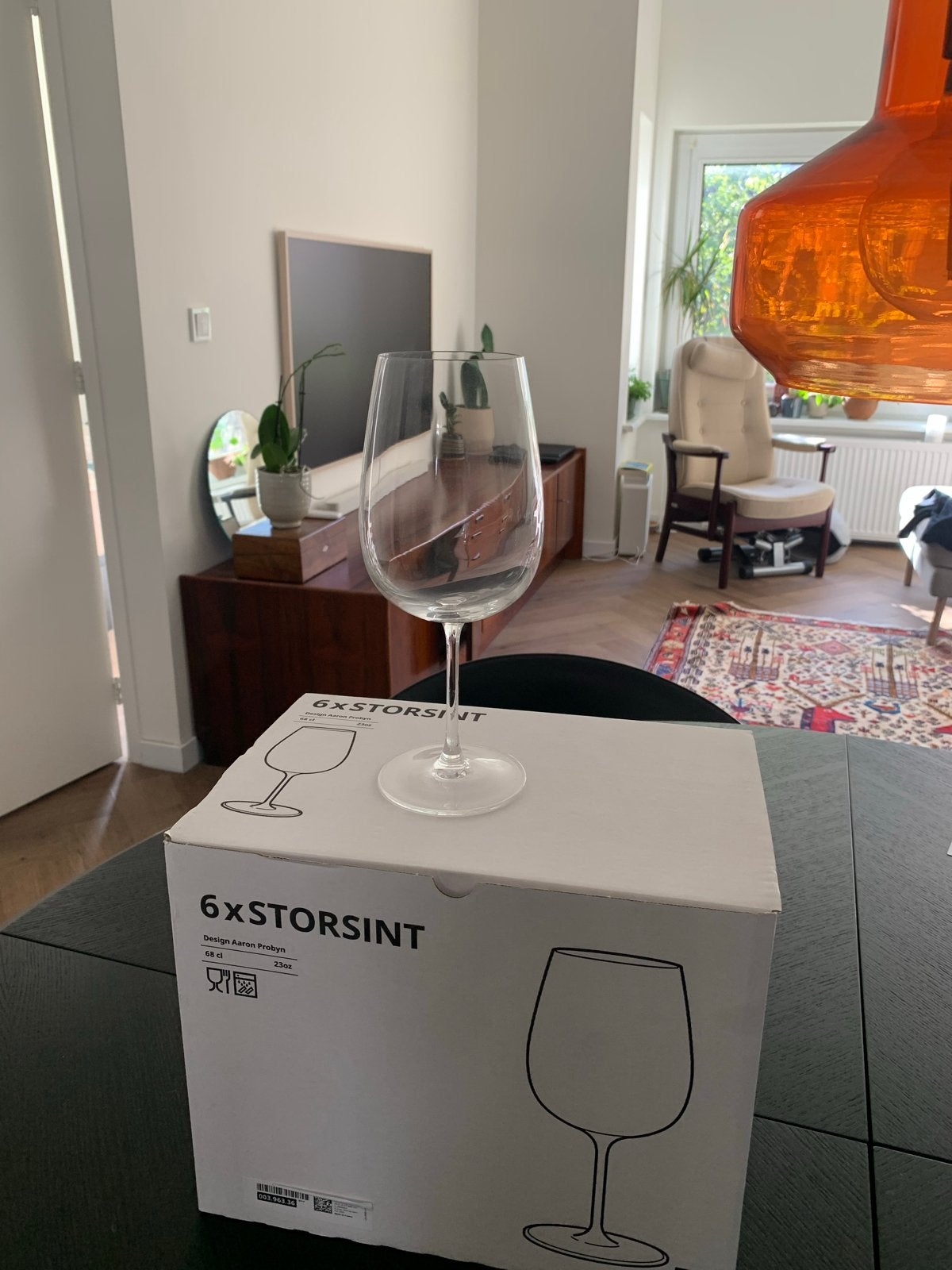 Wijnglazen in doos | ZGAN, Ophalen, Glas, IKEA, Zo goed als nieuw