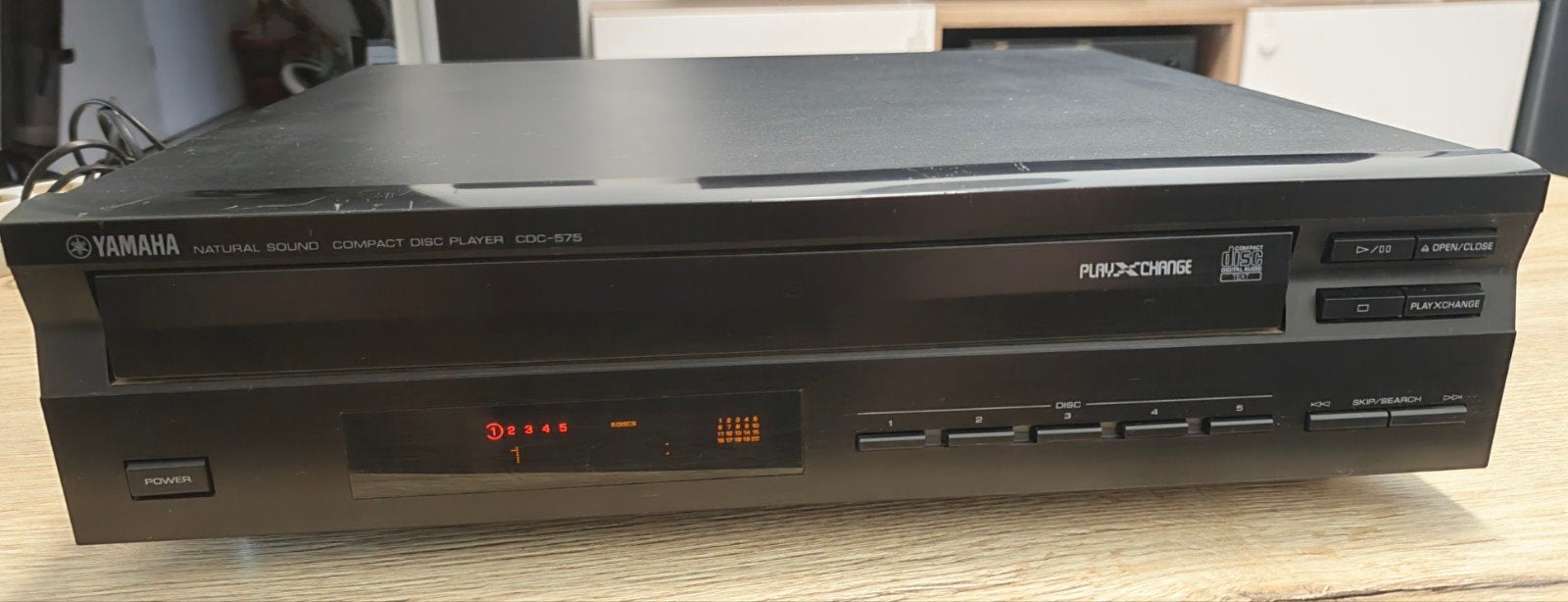 Yamaha CDC 575 cd-speler met afstandsbediening, Ophalen of Verzenden, Overige merken, Wisselaar