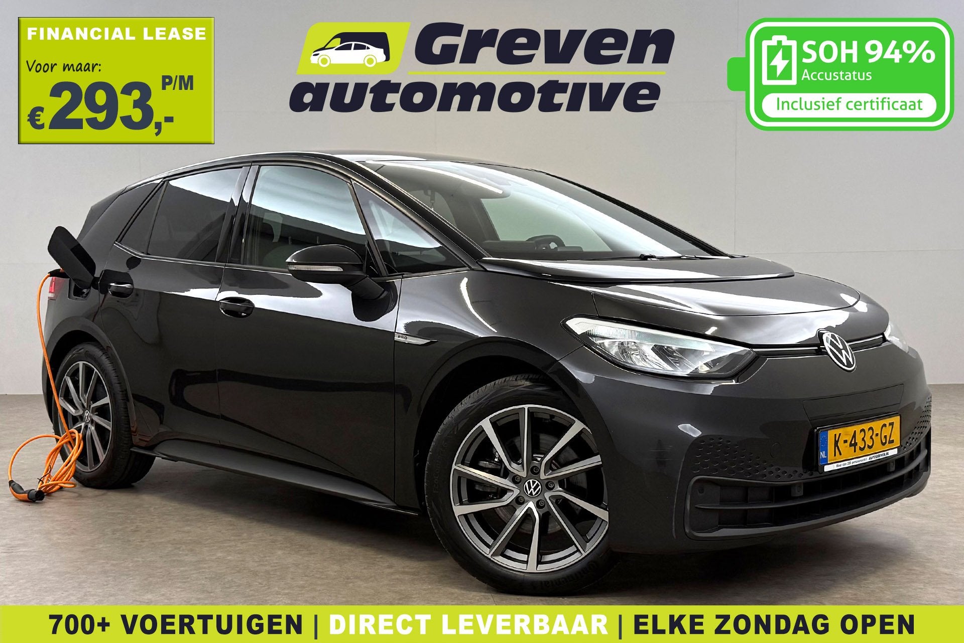 Volkswagen ID3 Life 58 kWh | Snelladen | SOH 94% | Sfeer | V, Auto's, Automaat, Gebruikt, ID.3, Origineel Nederlands
