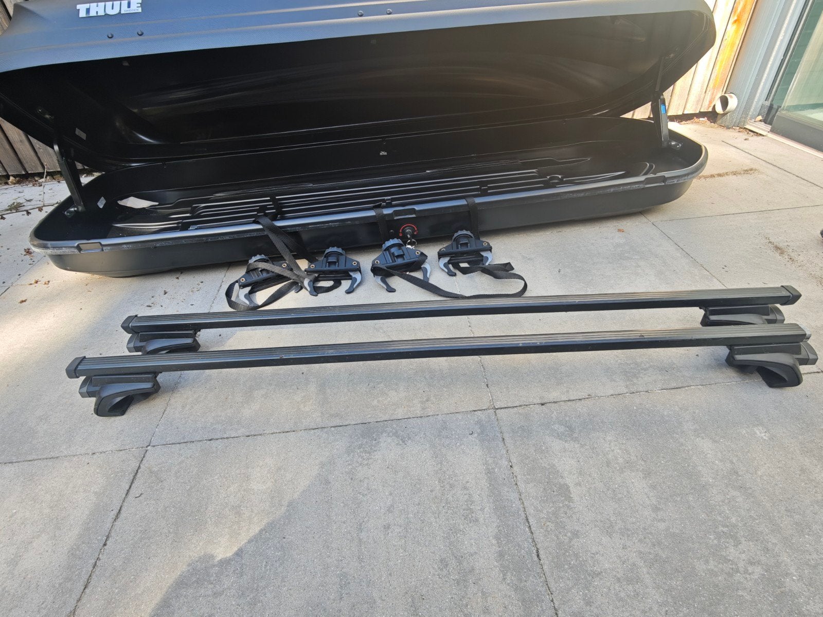 Thule Pacific 600 3 x Gebruikt, Auto diversen, Dakkoffers, Ophalen of Verzenden, Zo goed als nieuw