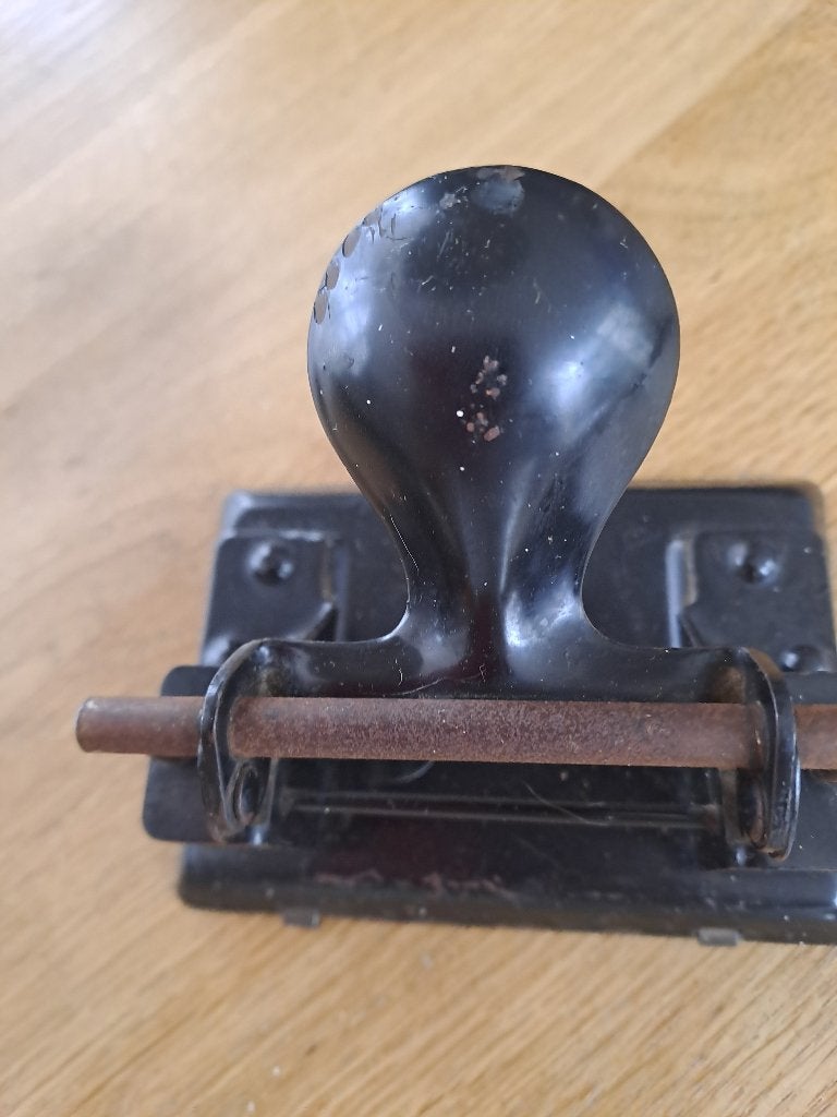 Vintage antieke perforator Leitz no 8, Ophalen of Verzenden, Gebruikt