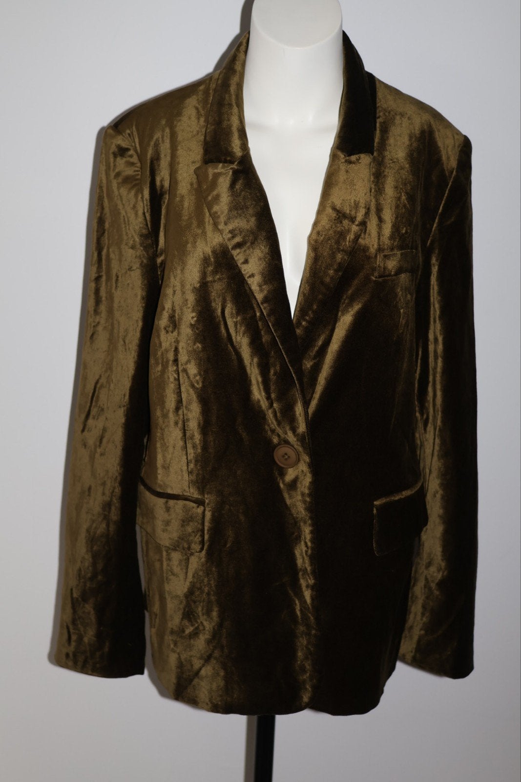 Essentiel Antwerp fluwelen blazer maat 44 / XXL, NL, Ophalen of Verzenden, Zo goed als nieuw, Jasje