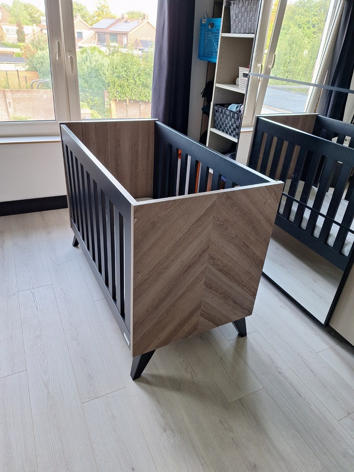 Babybed Lancaster Baby-Dump incl. matras, Ophalen of Verzenden, Gebruikt, Ledikant