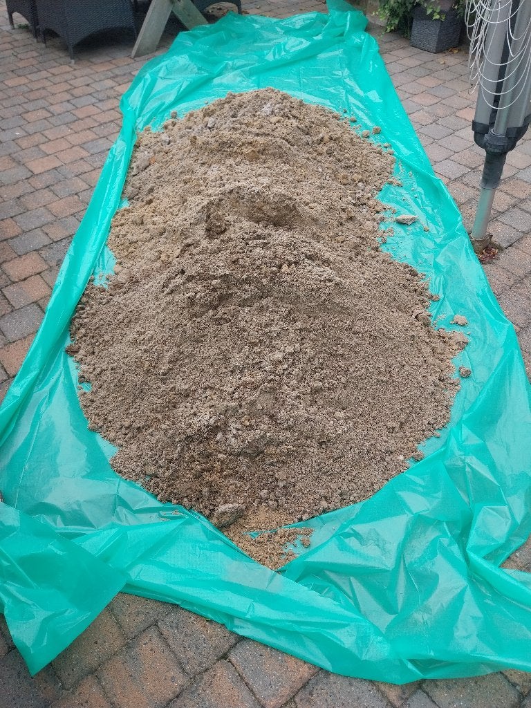 Gratis geelzand, Ophalen, Ophoogzand
