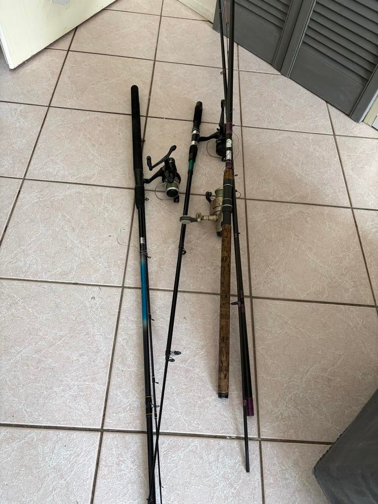 Hengelsets: Shakespeare en meer, inclusief molens, Ophalen, Gebruikt, Complete hengel