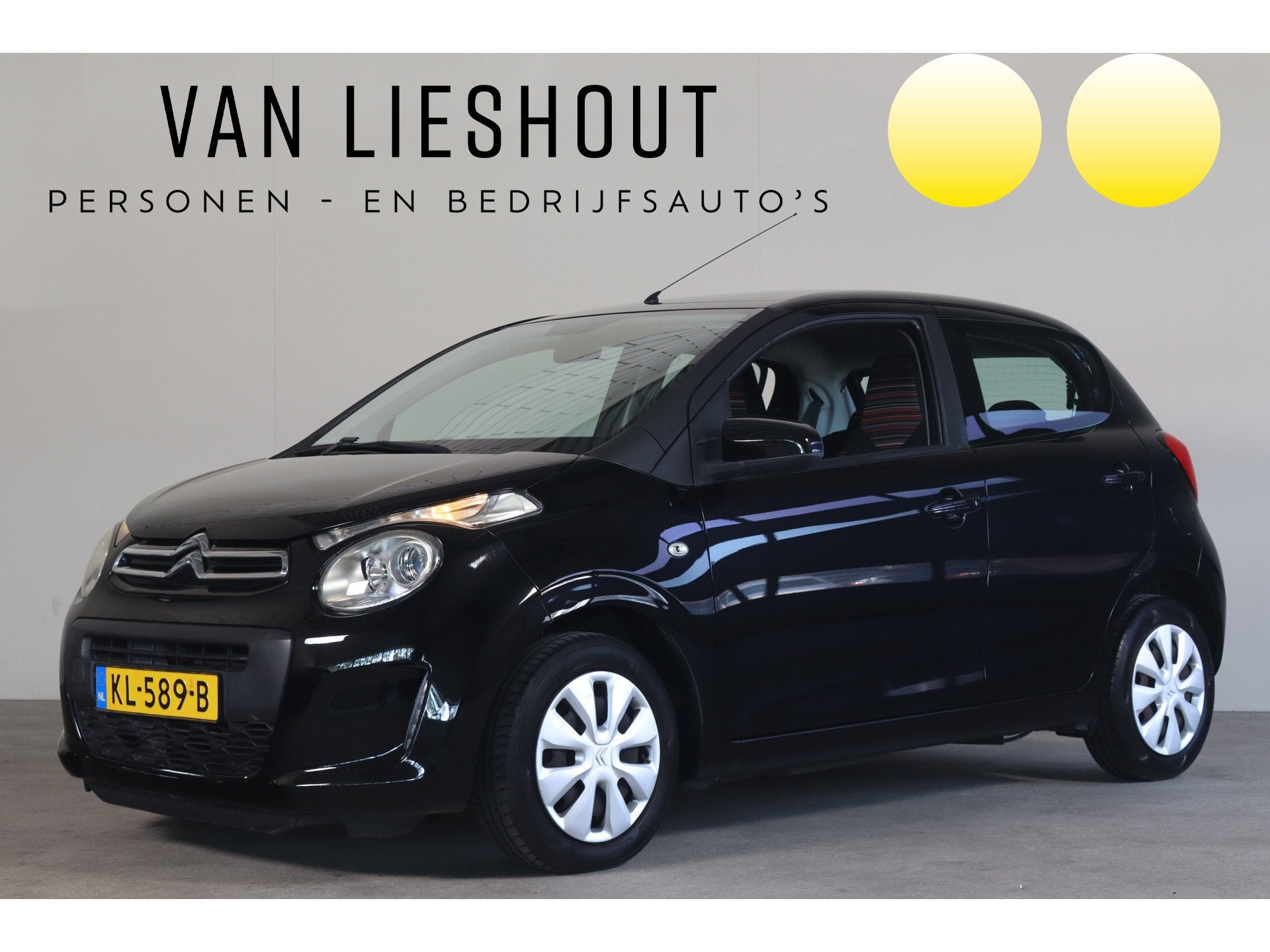 Citroën C1 1.0 e-VTi Selection NL-Auto! Airco I Elek.Ramen, Auto's, Citroën, Stof, Gebruikt, Euro 6, C1