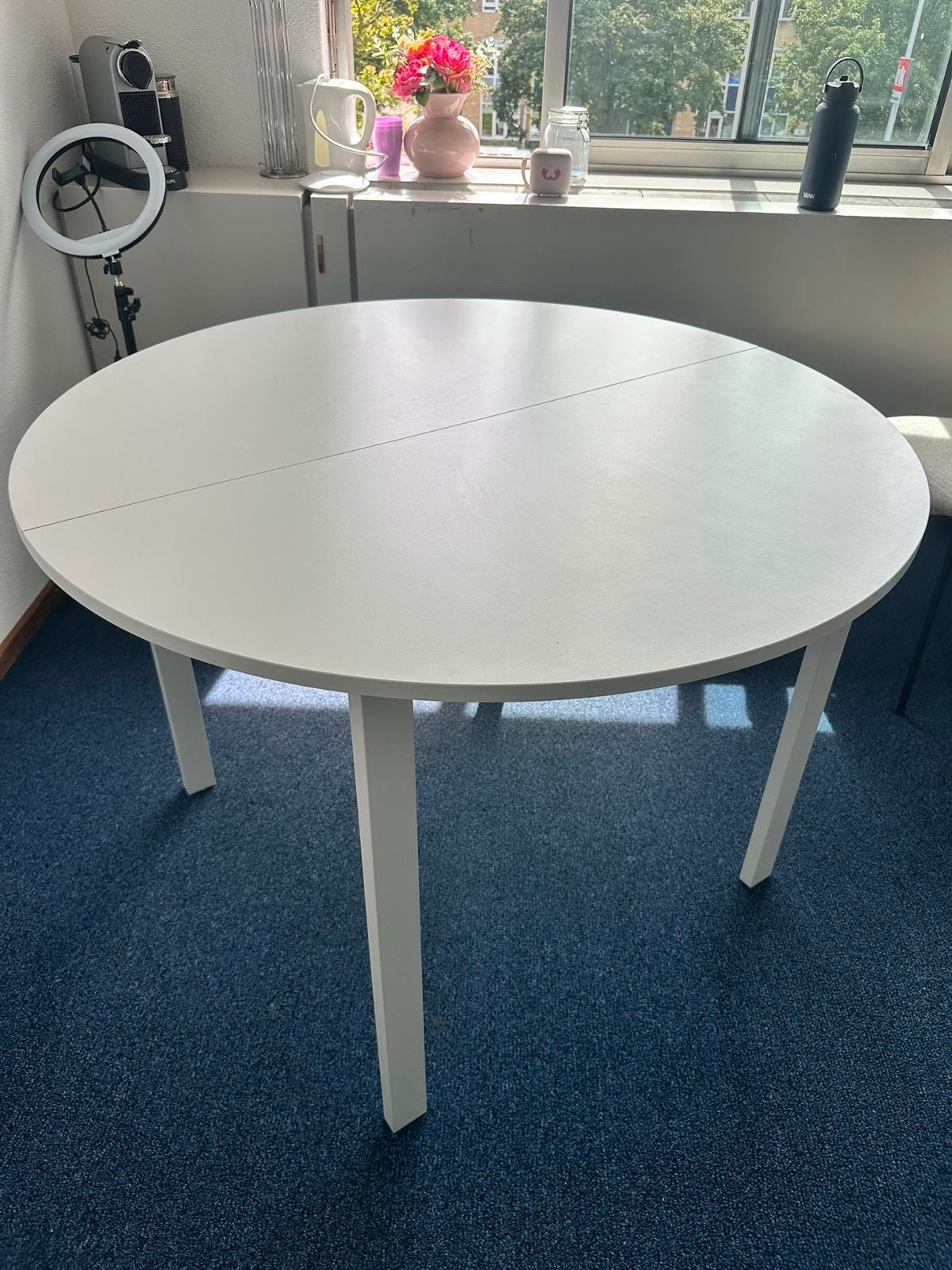 ronde eettafel, Ophalen, 100 tot 150 cm, Rond, Nieuw
