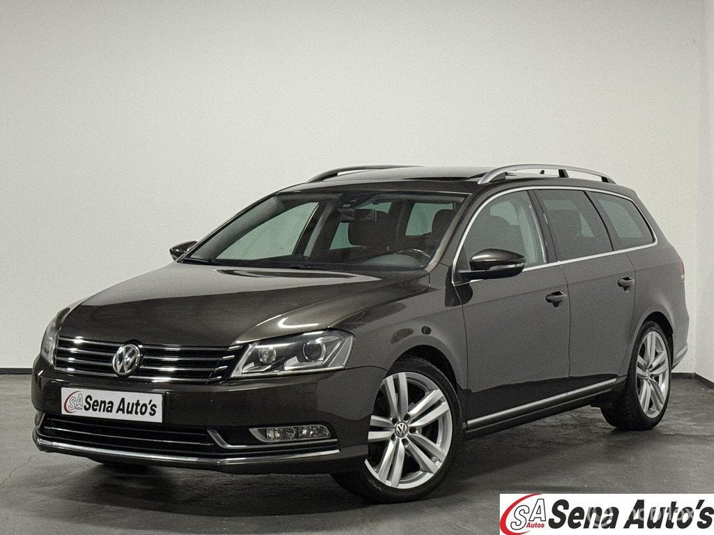 Volkswagen Passat Variant 2.0 TSI R-line/ Led/ Pano/ Vol!, Euro 5, Gebruikt, Zwart, 4 cilinders