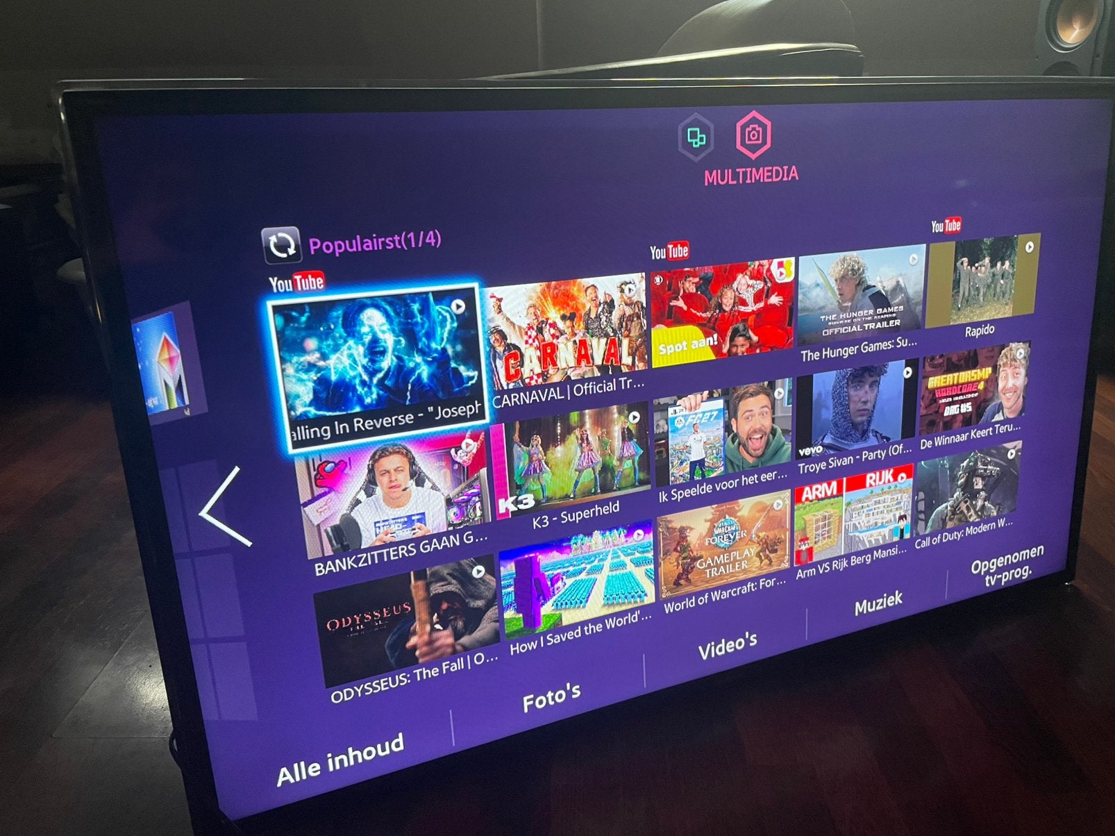 Foto 11 van Samsung 46 inch Smart tv - wifi - diverse apps