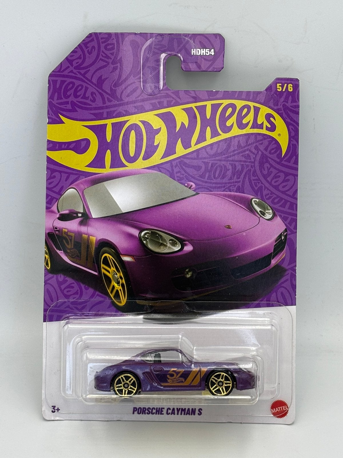 Hot Wheels Porsche Cayman S - HW 57th Anniversary, Ophalen of Verzenden, Zo goed als nieuw, Auto