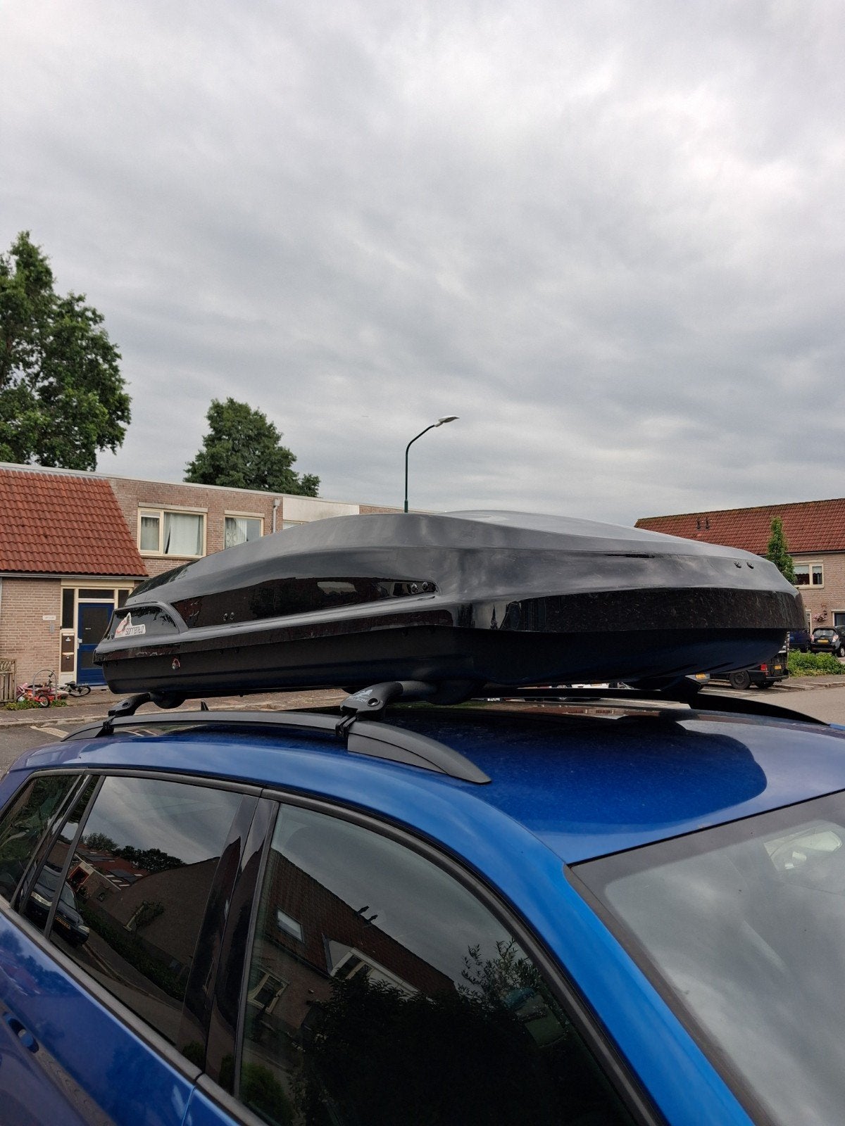 Dakkoffer Sorrento, zwart, voor extra bagageruimte, Auto diversen, Dakkoffers, Ophalen of Verzenden