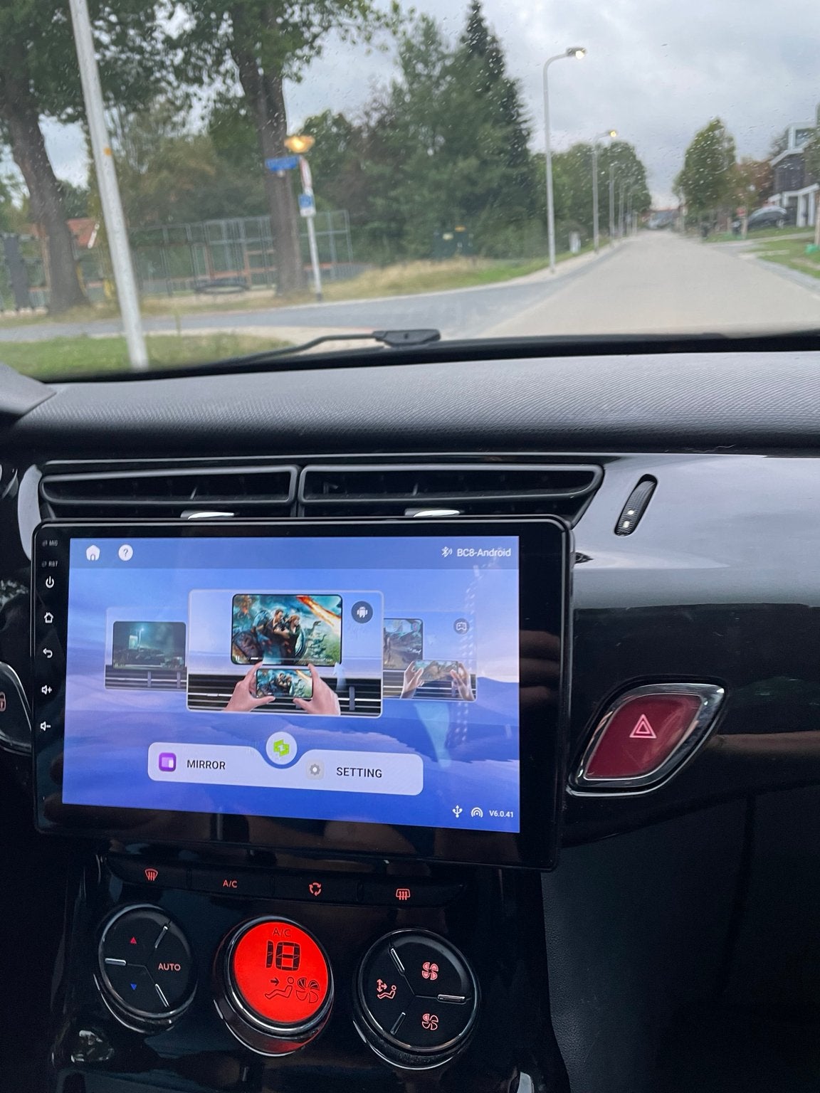 Android autoradio 10 inch + dashboard Citroën C3 2009-2016, Ophalen of Verzenden, Zo goed als nieuw