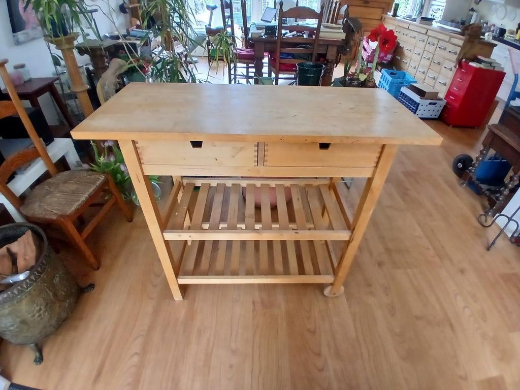 Ikea rolltrolley, Ophalen