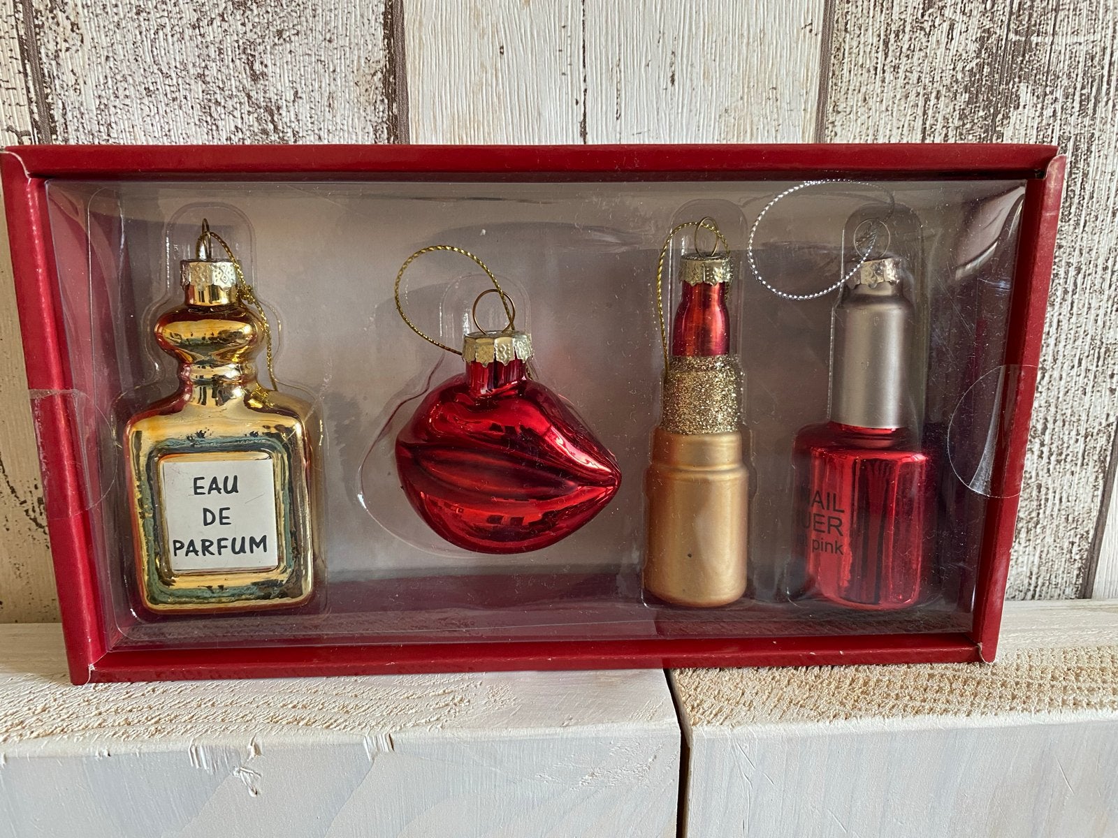 Kerst kerstballen make up parfum, Ophalen of Verzenden, Nieuw