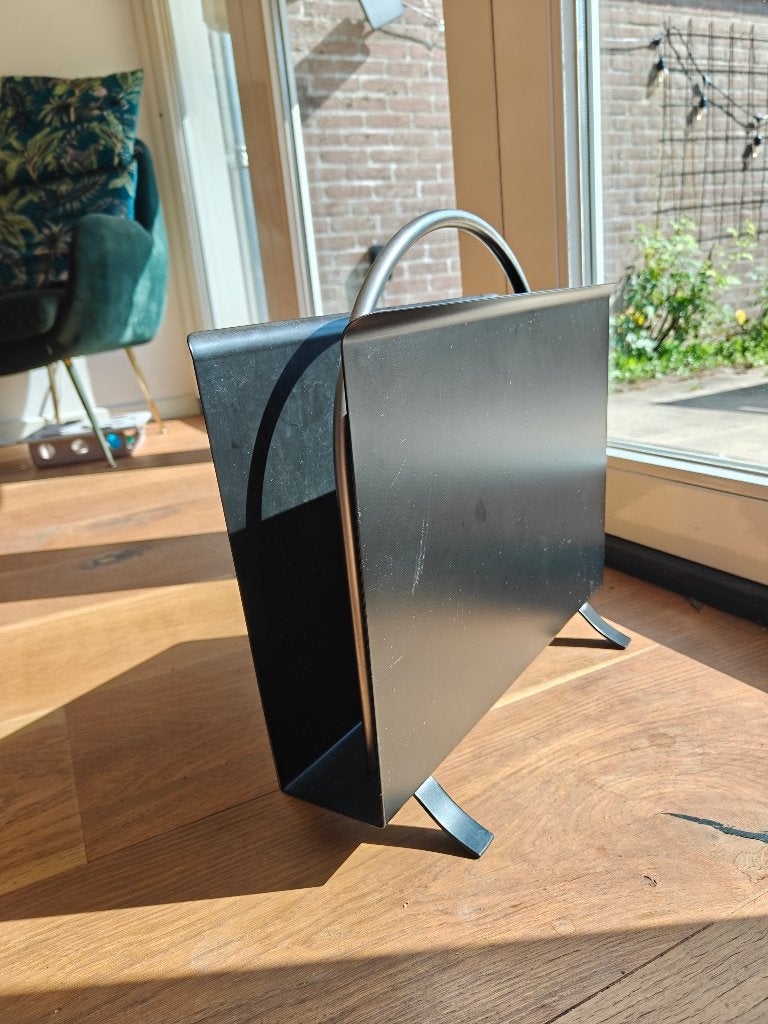 Dutch Originals Gispen lectuurbak, Huis en Inrichting, Woonaccessoires | Krantenbakken en Lectuurbakken, Ophalen, Met handvat