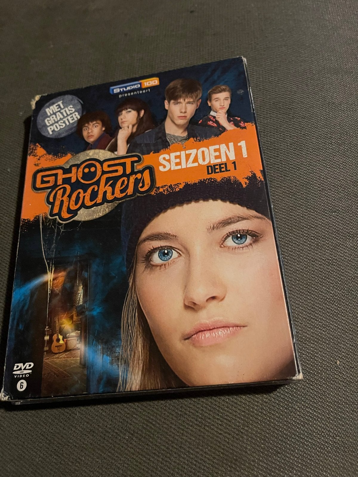 Ghost Rockers - Seizoen 1 Deel 1 DVD (Studio 100), Gebruikt, Nederlands, Tv-serie, Vanaf 6 jaar