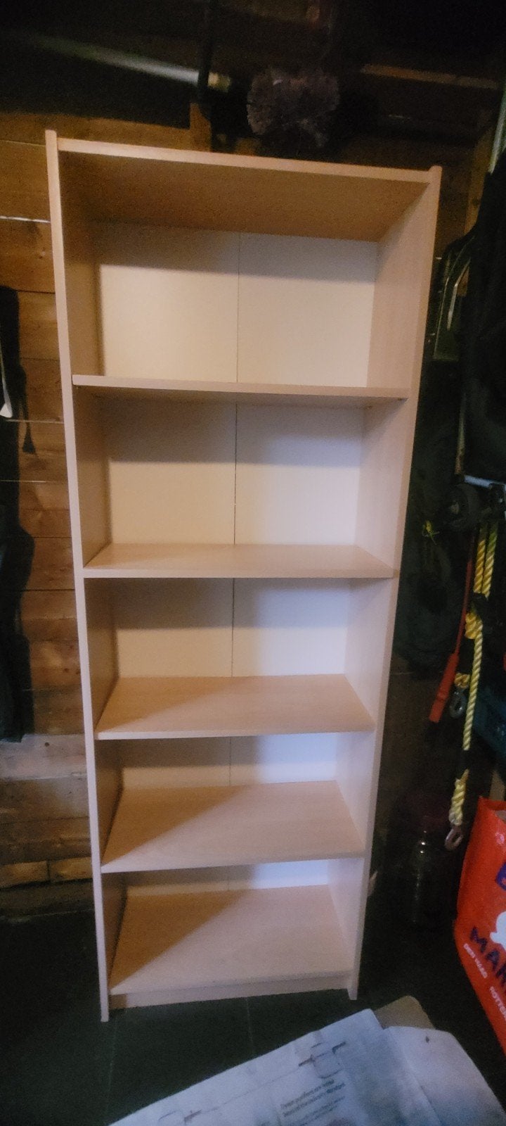 Houten Boekenkast met 5 Planken - Zo goed als nieuw, Ophalen of Verzenden