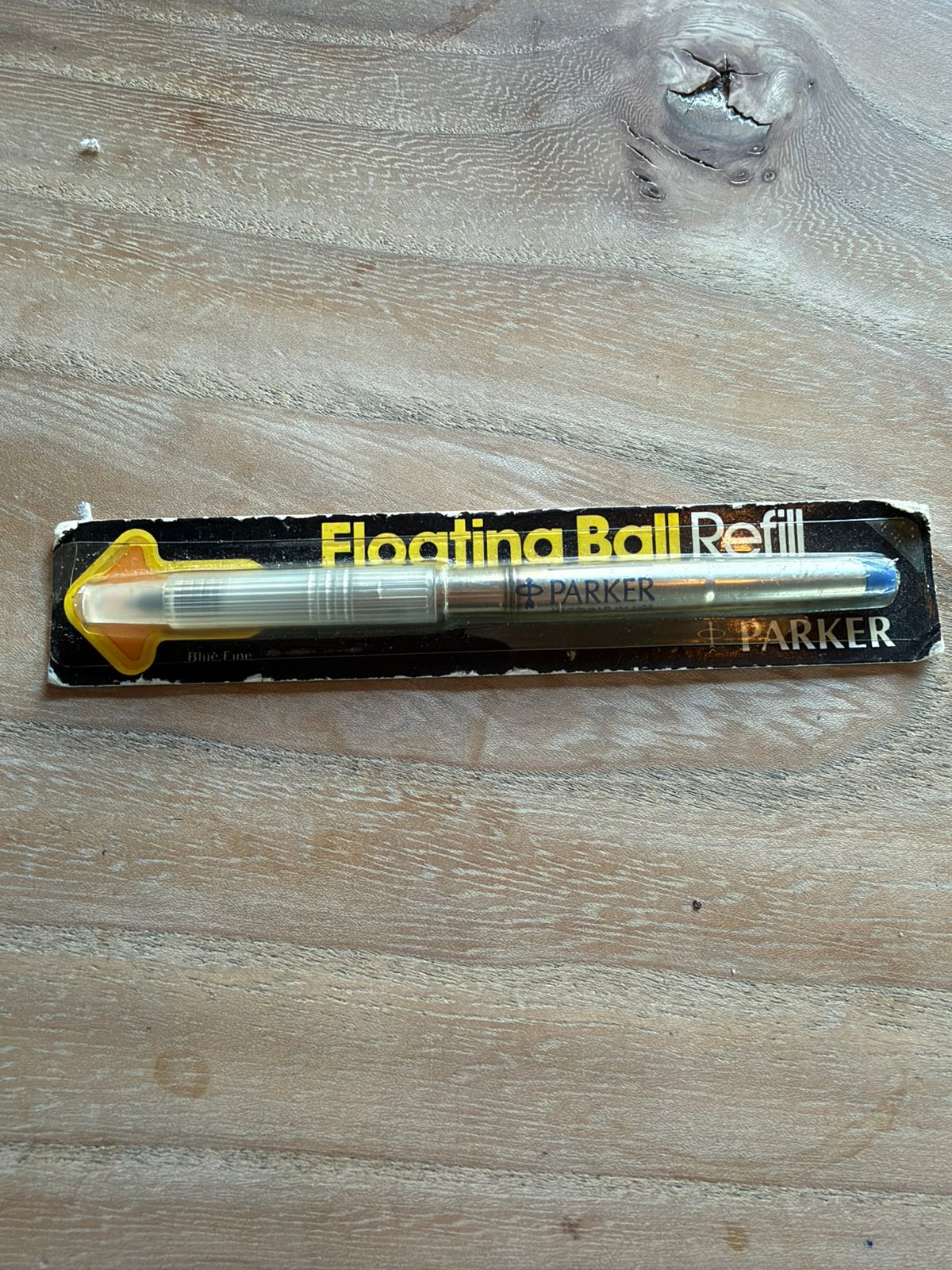 vintage Parker Floating Ball-vulling (navulling blauw), Verzamelen, Ophalen of Verzenden, Nieuw, Balpen, Parker