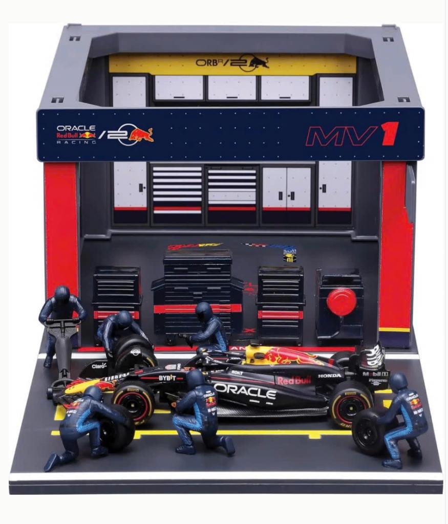 Red Bull RB20 Verstappen Pit Stop 1/43 F1 24 BURAGO 18-38453, Verzenden, Nieuw, Auto, Overige merken