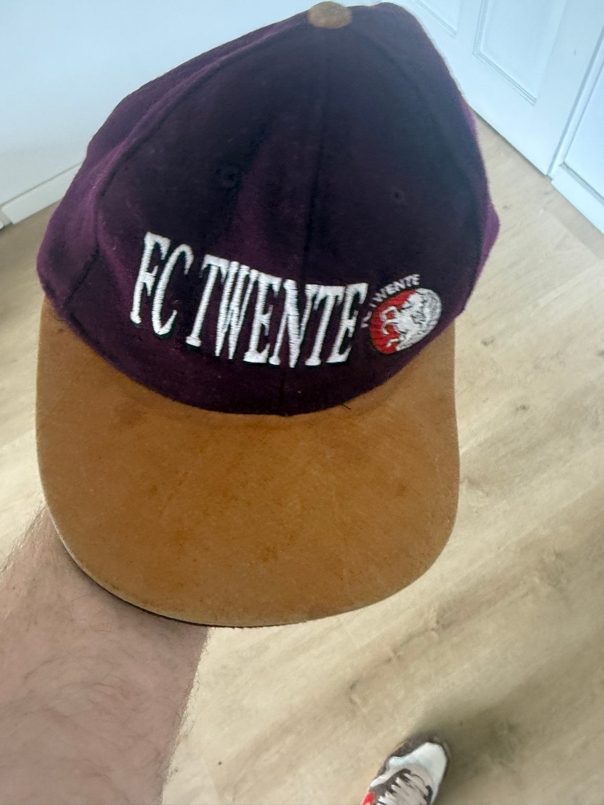 Vintage FC Twente Pet - Uniek item voor de fan!, Ophalen of Verzenden, Gedragen, One size fits all, Pet