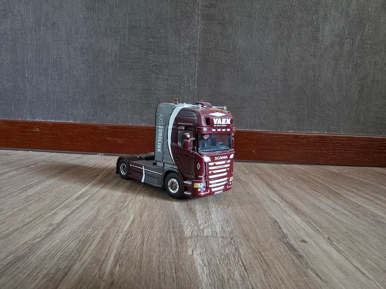 WSI Models Scania S-serie Axis Eurolink 1:50, Hobby en Vrije tijd, Modelauto's | 1:50, Ophalen of Verzenden, Nieuw, Bus of Vrachtwagen