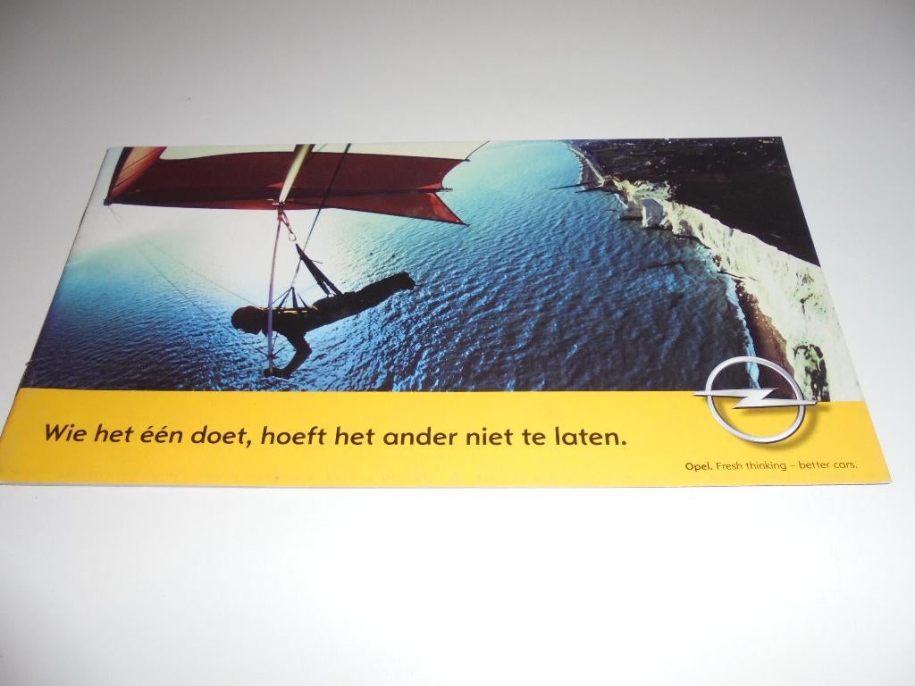 brochure Opel speciale series, Ophalen of Verzenden, Nieuw, Opel