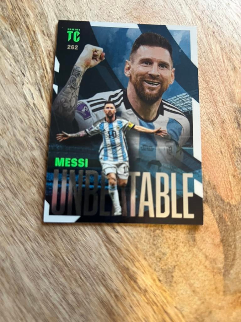 Voetbal kaart messi in goede staat, Ophalen of Verzenden, Zo goed als nieuw, Plaatje