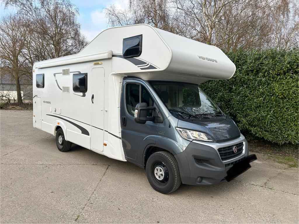 Weinsberg Camper XXL garage | 6 gordels |, Caravans en Kamperen, Campers, Gaslek-detector, Fiat, Treinzit, Particulier