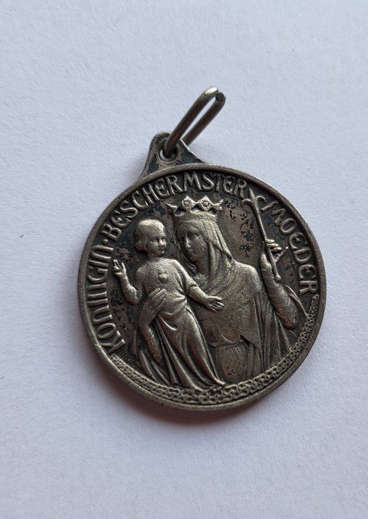 Maria Congregatie Christendom hanger medaille, Ophalen of Verzenden, Overige materialen