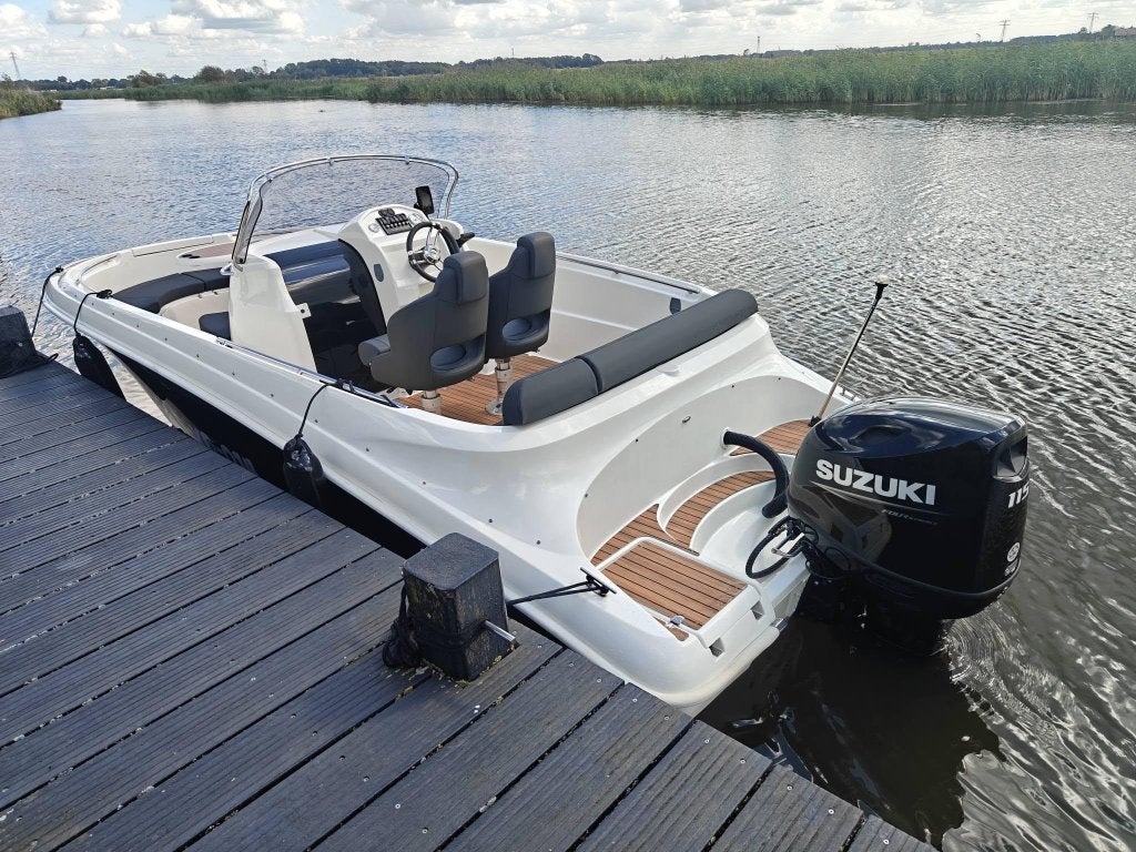 Prins 616 Navigator - 115 pk Suzuki | 2022 | 65 km/u, 70 pk of meer, Overige merken, Gebruikt, 6 m