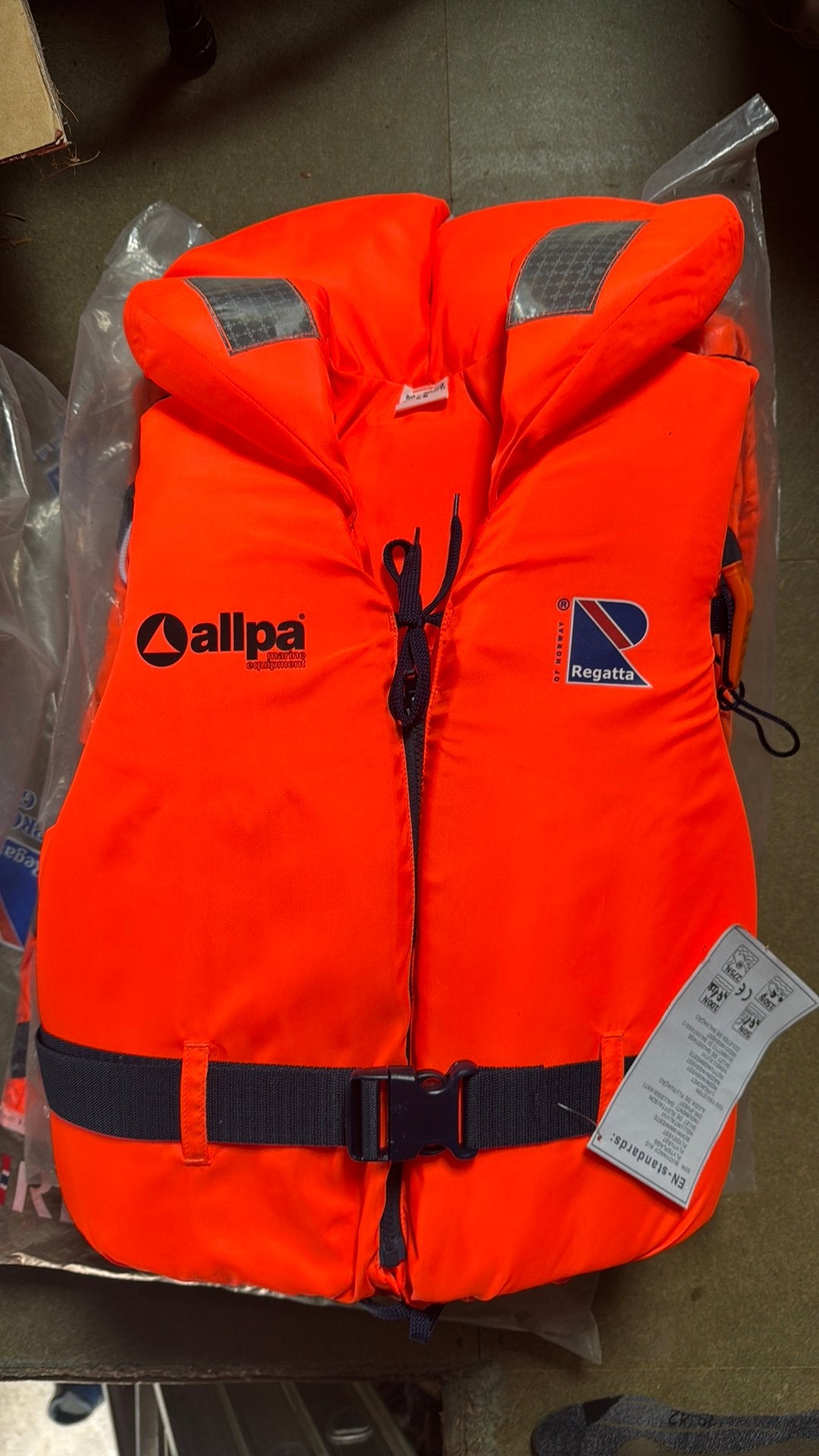 Allpa Regatta zwemvest  !nieuw! 50-70kg & 70-90kg, Ophalen of Verzenden, Zo goed als nieuw, Dame of Heer, Reddingsvest of Zwemvest