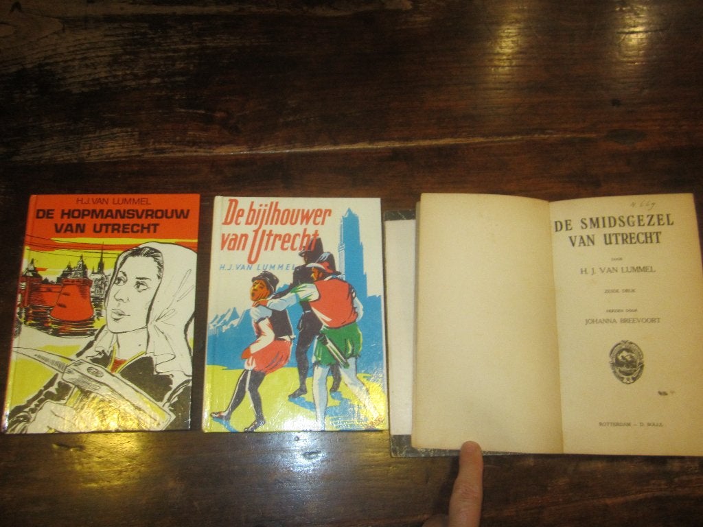 HJ van Lummel 's werken: Smidsgezel/bijlhouwer/hopmansvrouw, Boeken, Ophalen of Verzenden, Gelezen
