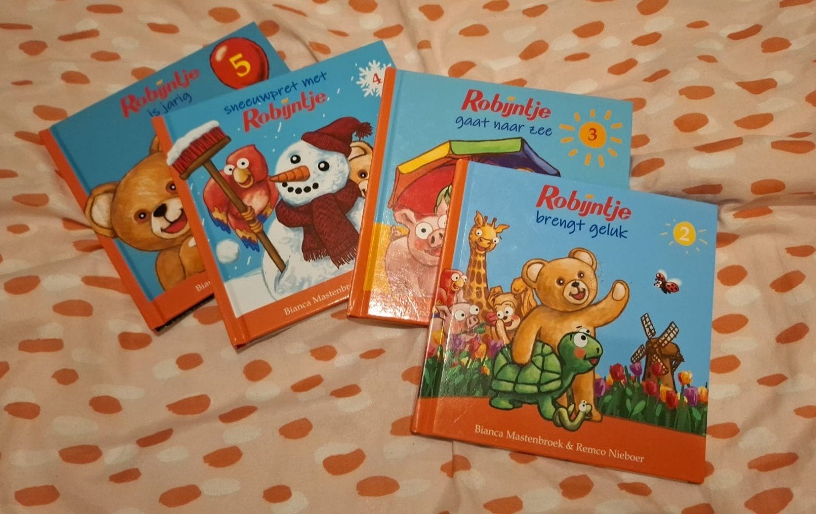 Robijntje Boekenreeks (4 delen) - Bianca Mastenbroek, Boeken, Ophalen of Verzenden