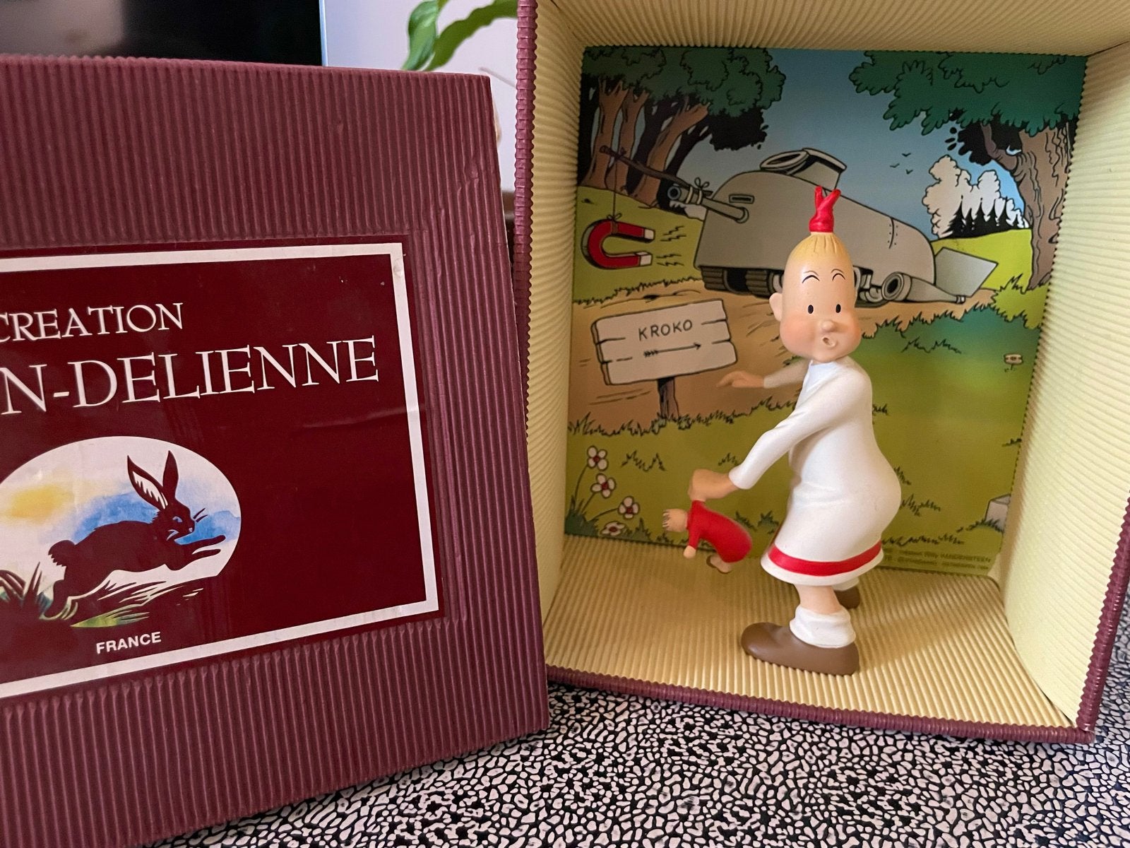 Suske & Wiske beeldjes Leblon-Delienne creations, Ophalen, Zo goed als nieuw