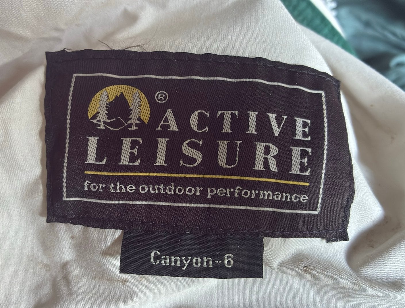 Ruime 6-persoons familietent - Active Leisure Canyon 6, Ophalen, Gebruikt, Tot en met 6