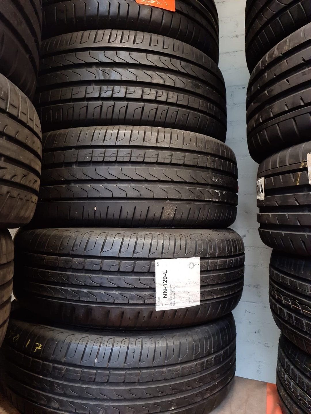Set demo 205 50 17 Pirelli Cinturato P7  zomerbanden, Gebruikt, -, -, Ophalen of Verzenden